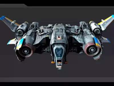 Smuggler Starcraft  Low-poly 3D model