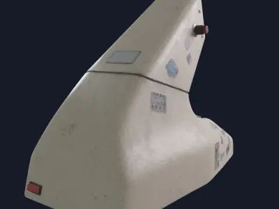 Retro Computer 3D model