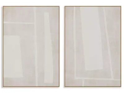 Abstract Painting Frame set 3D model 441