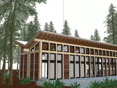 Creative Design-Holiday Cabin-043 3D model