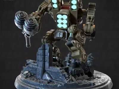 Konfusion 47 Linewrecker Static Set 32mm 3D print model