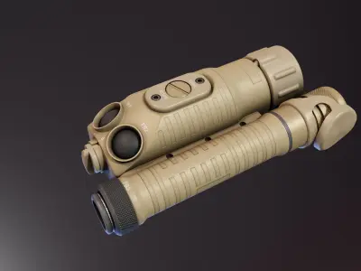 LLM VarioRay Low-poly 3D model