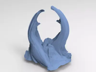 Tiwanaku sci fi edge 3D model