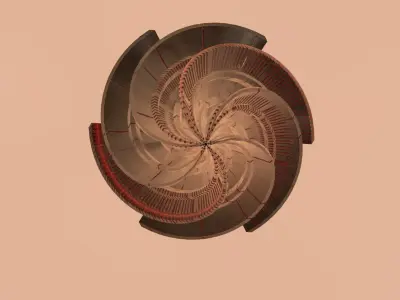 Alien Pyramid 3D model