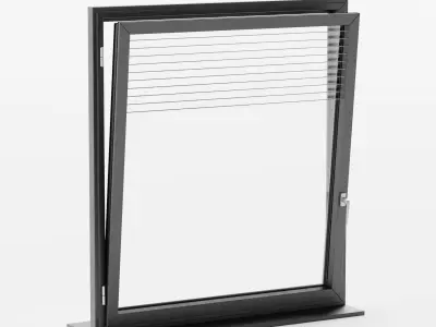 Windows Basic Low-poly 3D model