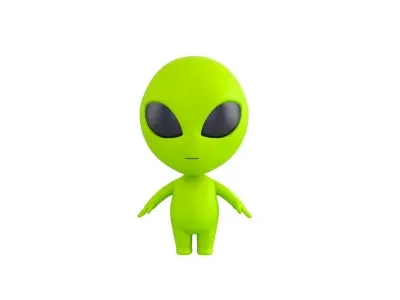 Character087 Alien 3D model