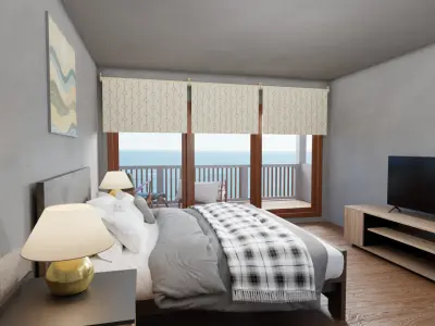 Bedroom Interior Design 3D model