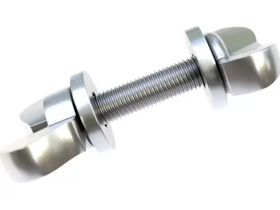 Decorative screw 3D model