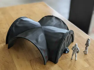 Star Wars Solo Camp Forward Mimban Tent 3D print model