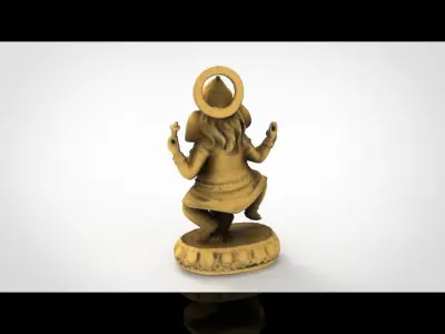 GANESHA statue 3D model