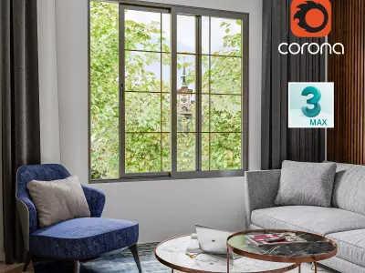 Sliding window 3D model