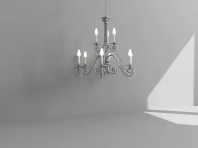 Vol1 Light fixture0011 VR 3D model