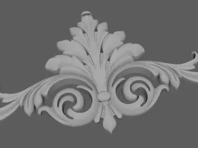 Decor for furniture 3D model 54