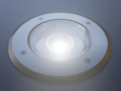 Street Light 13 Floor Lamp High-Poly-Version 3D model