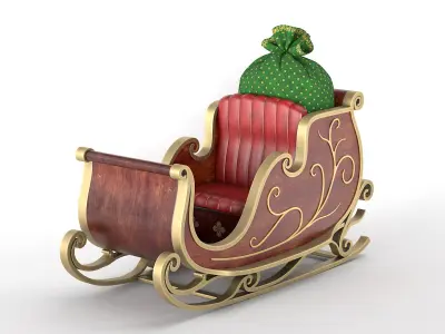  Santa Sleigh - 01 