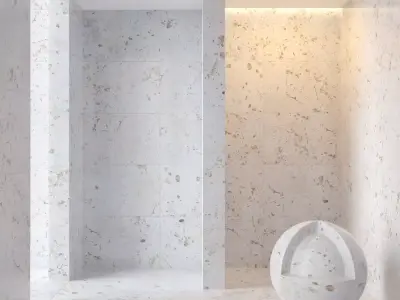 Marble wall 156 3D model