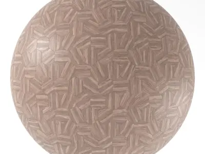 Parquet - Laminate - Wooden floor 6 in 1 3D model