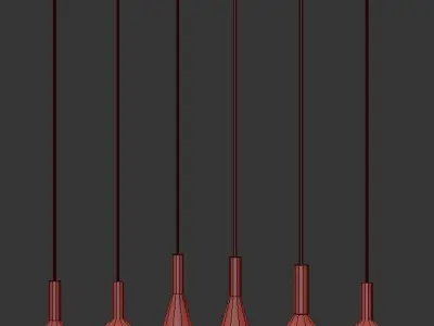 BULB pendant 3D model purchase