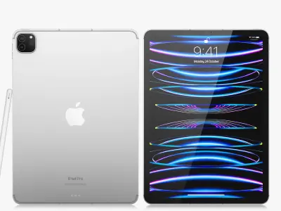 Apple iPad Pro 11 inch M2 3D model