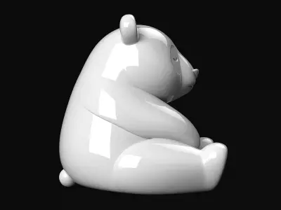 Panda 3D print model