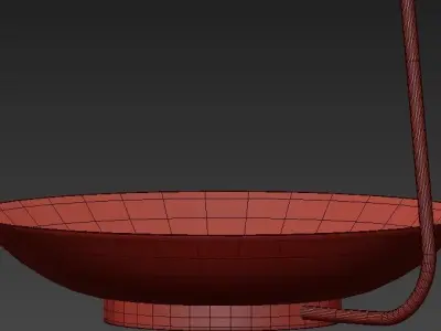 TEARDROP 4 table lamp 3D model