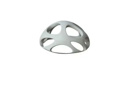SciFi Cube Object No 49784 Low Poly Shape Low-poly 3D model