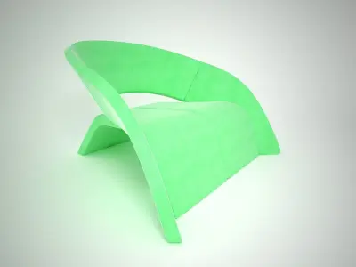 06 YELLER CHAIR 3D model