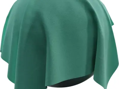 Aqua Microsuede Fabric Texture