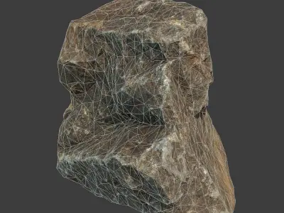 Stones Pack Low-poly 3D model