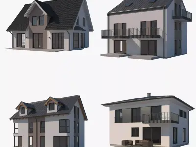 European House Collection 2 3D model