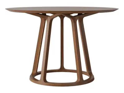 Rejuvenation Morrison round dining table 3D model