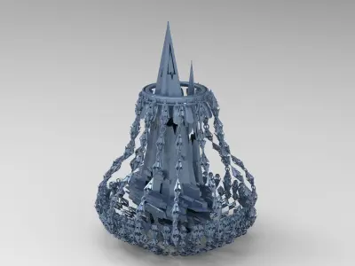 Sci fi swarm bridgeway 10 designs  3D model