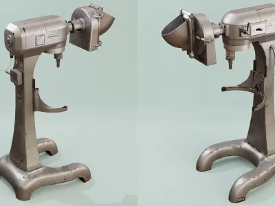 Shreddy the Mixer 3D model