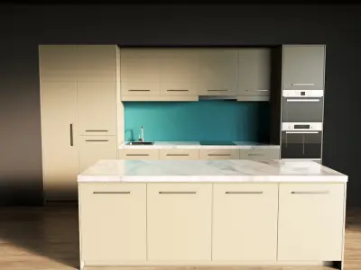 31-Kitchen7 matte 3 3D model