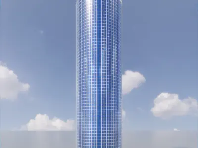 Parametric Building 1b7 3D model