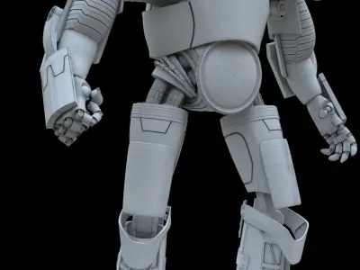 Robot Sci-Fi  3D model