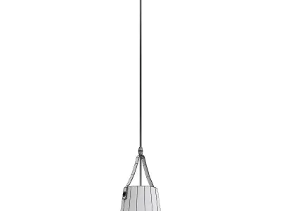 lumion-tristen-3641-1 pendant light with shade 3D model