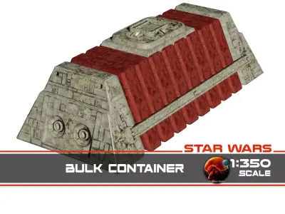 Bulk Container 1-350 scale F-Toys 3D print model