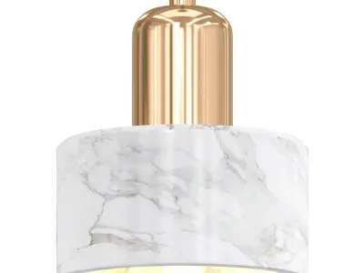 Marble Nordic Modern Pendant Light 3D model