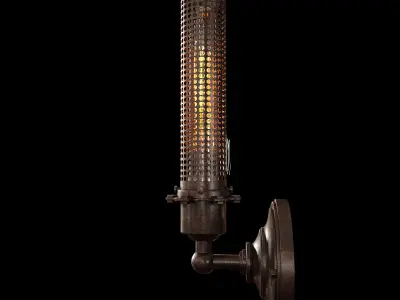 Metal Sconce 3D model
