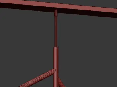 Tech Lighting Sedona Single Chandelier 3D model