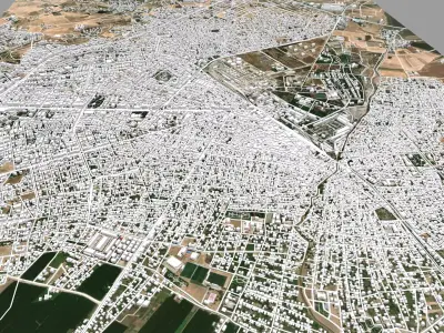 Cityscape Batman Turkey 3D model