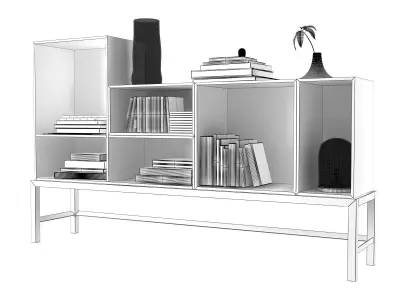 Briques Composition 6 3D model