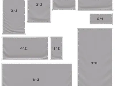 Banner grommet 3D model