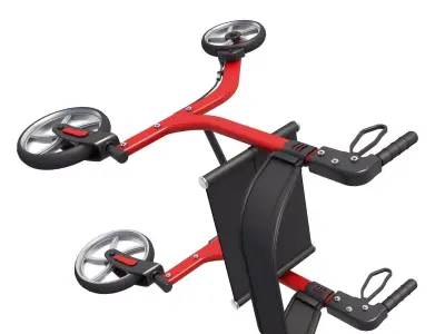 Rollator Walker 3D model