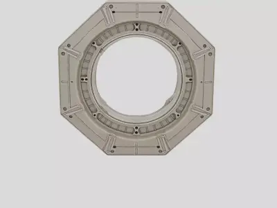 Retro Portable Science Field Analyzer for 3D print Low-poly 3D model