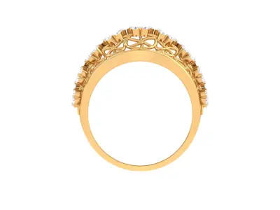  Women Ring MTL 3dm STL OBJ FBX Details 3D print model 23