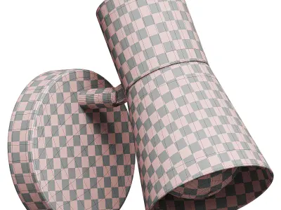 Sconce Vario Black Low-poly 3D model