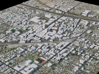 Tucson - USA 3D model