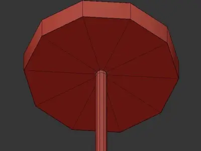 InscapesDesign modern chandelier with gold accents 3D model